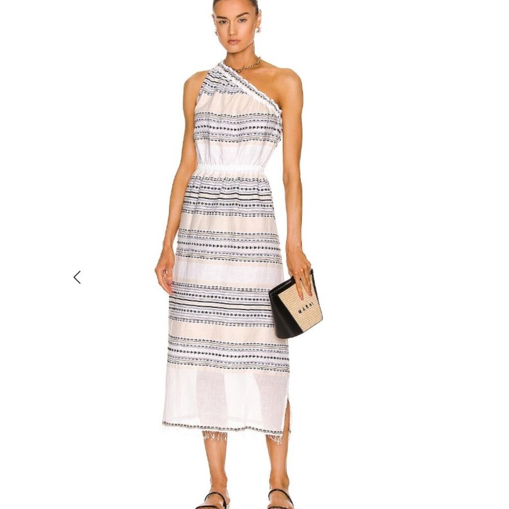 Lemlem Habiba One Shoulder Dress size XS